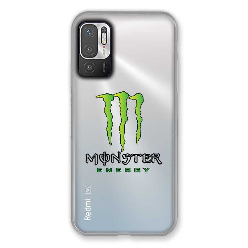 Coque Transparente Pour Xiaomi Redmi Note 10 5G Monster Energy
