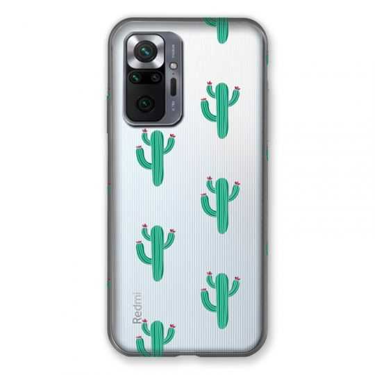 Coque Transparente Pour Xiaomi Redmi Note 10 Pro 5G Cactus