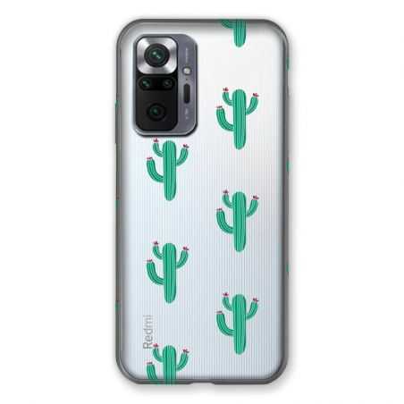 Coque Transparente Pour Xiaomi Redmi Note 10 Pro 5G Cactus