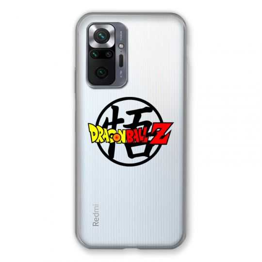 Coque Transparente Pour Xiaomi Redmi Note 10 Pro 5G Dragon Ball Logo