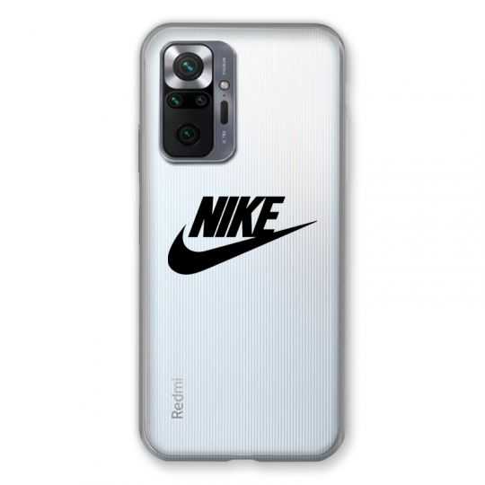 Coque Transparente Pour Xiaomi Redmi Note 10 Pro 5G Nike