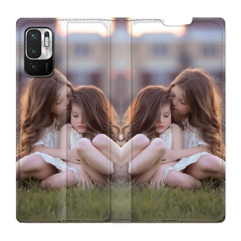 Housse Cuir Portefeuille Pour Xiaomi Redmi Note 10 5G Personnalisee