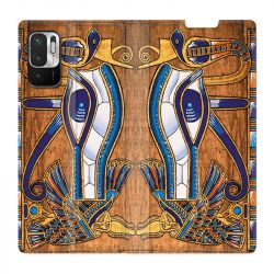Housse Cuir Portefeuille Pour Xiaomi Redmi Note 10 5G Egypte Papyrus