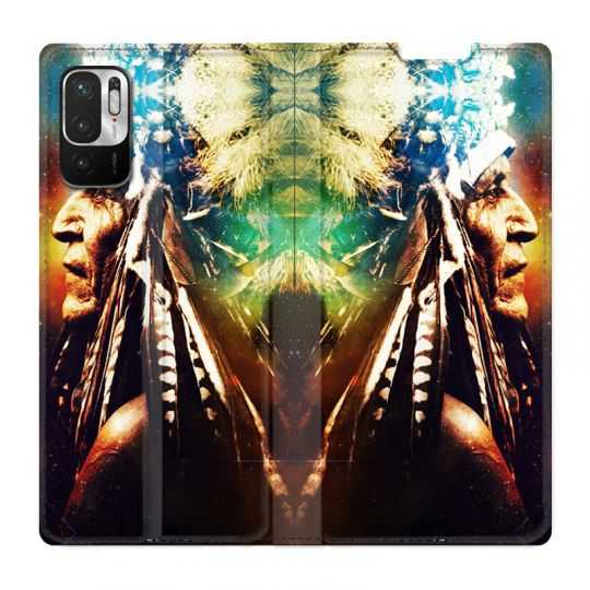 Housse Cuir Portefeuille Pour Xiaomi Redmi Note 10 5G Indien