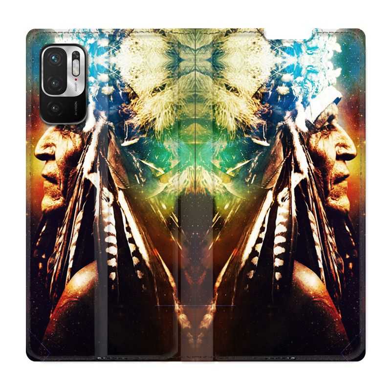Housse Cuir Portefeuille Pour Xiaomi Redmi Note 10 5G Indien