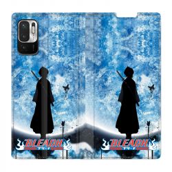 Housse Cuir Portefeuille Pour Xiaomi Redmi Note 10 5G Manga Bleach Lune
