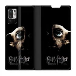 Housse Cuir Portefeuille Pour Xiaomi Redmi Note 10 5G WB License Harry Potter Hollows Dobby