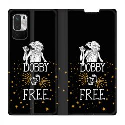 Housse Cuir Portefeuille Pour Xiaomi Redmi Note 10 5G WB License Harry Potter Dobby Free N