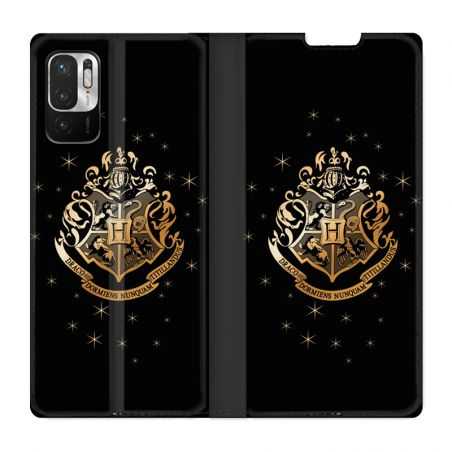 Housse Cuir Portefeuille Pour Xiaomi Redmi Note 10 5G WB License Harry Potter Poudlard
