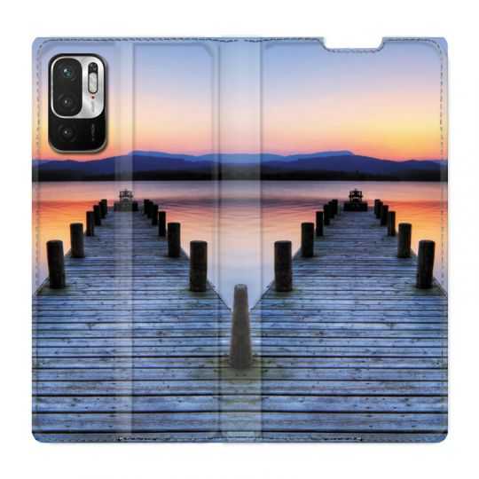 Housse Cuir Portefeuille Pour Xiaomi Redmi Note 10 5G Ponton