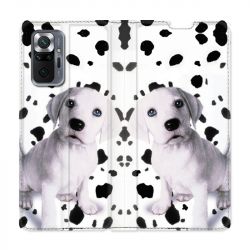 Housse Cuir Portefeuille Pour Xiaomi Redmi Note 10 Pro 5G Chien Dalmatien