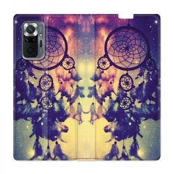 Housse Cuir Portefeuille Pour Xiaomi Redmi Note 10 Pro 5G Attrape Reve Colore