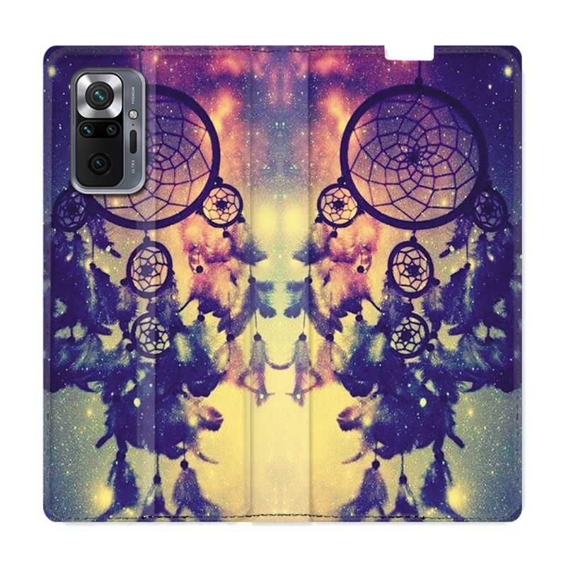 Housse Cuir Portefeuille Pour Xiaomi Redmi Note 10 Pro 5G Attrape Reve Colore