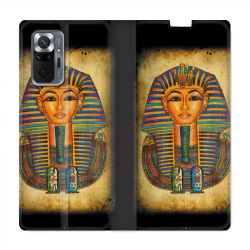 Housse Cuir Portefeuille Pour Xiaomi Redmi Note 10 Pro 5G Egypte Pharaon