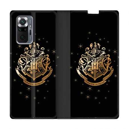 Housse Cuir Portefeuille Pour Xiaomi Redmi Note 10 Pro 5G WB License Harry Potter Poudlard