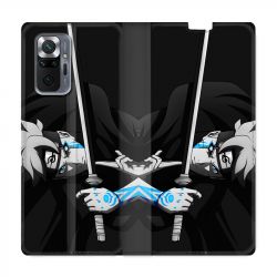 Housse Cuir Portefeuille Pour Xiaomi Redmi Note 10 Pro 5G Manga Boruto Epée