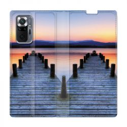 Housse Cuir Portefeuille Pour Xiaomi Redmi Note 10 Pro 5G Ponton