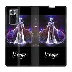 Housse Cuir Portefeuille Pour Xiaomi Redmi Note 10 Pro 5G Signe Zodiaque 2 Vierge