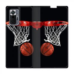 Housse Cuir Portefeuille Pour Xiaomi Redmi Note 10 Pro 5G Panier Basket