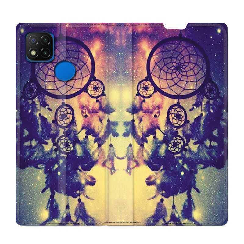 Housse Cuir Portefeuille PourXiaomi Redmi 9C Attrape Reve Colore