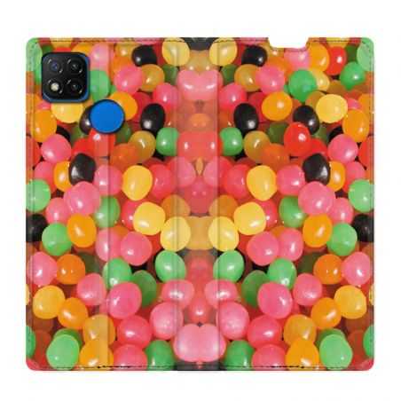 Housse Cuir Portefeuille PourXiaomi Redmi 9C Dragibus