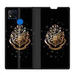 Housse Cuir Portefeuille PourXiaomi Redmi 9C WB License Harry Potter Poudlard