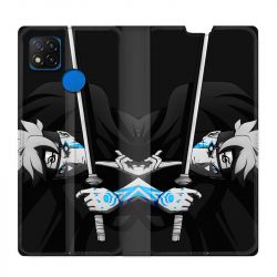 Housse Cuir Portefeuille PourXiaomi Redmi 9C Manga Boruto Epée
