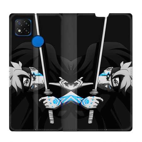 Housse Cuir Portefeuille PourXiaomi Redmi 9C Manga Boruto Epée