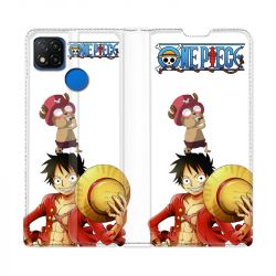 Housse Cuir Portefeuille PourXiaomi Redmi 9C Manga One Piece Chopper
