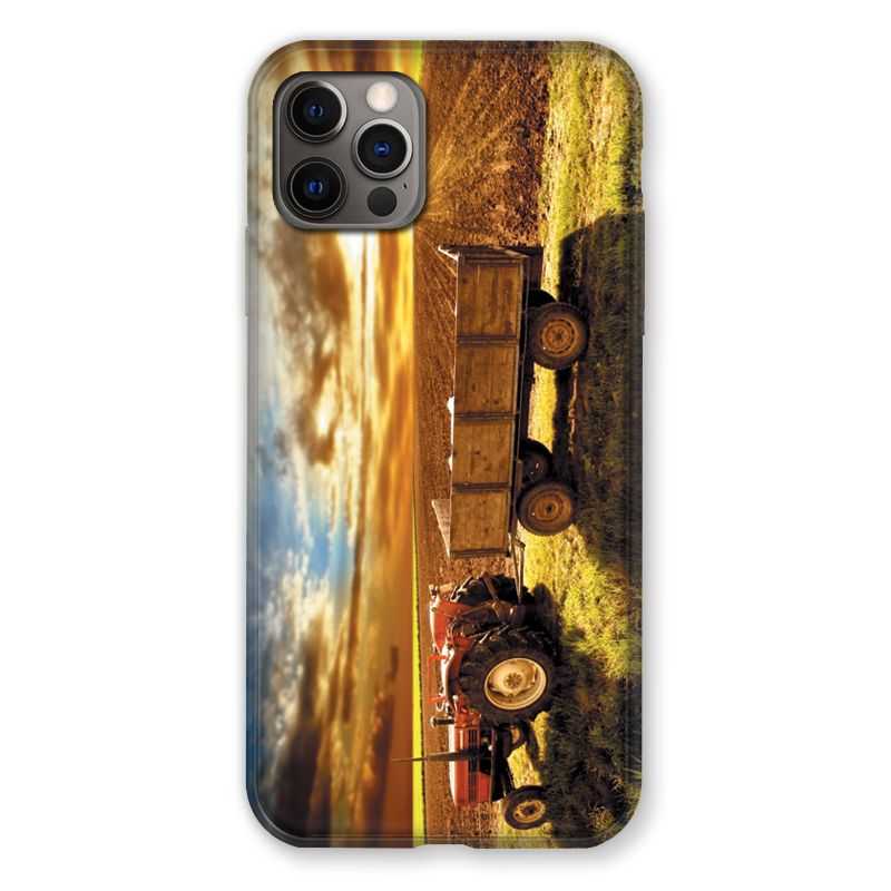 Coque Pour Iphone 13 (6.1) Agriculture Tracteur Color