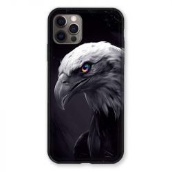 Coque Pour Iphone 13 (6.1) Aigle Royal Noir