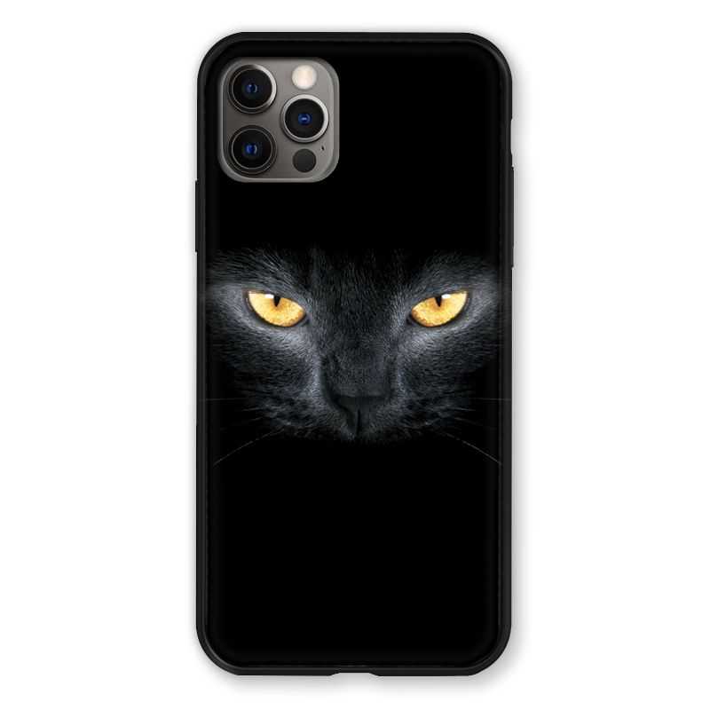 Coque Pour Iphone 13 (6.1) Chat Noir