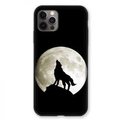 Coque Pour Iphone 13 (6.1) Loup Noir