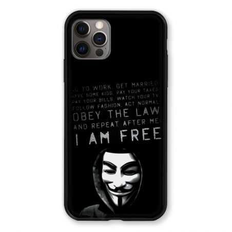 Coque Pour Iphone 13 (6.1) Anonymous I am free