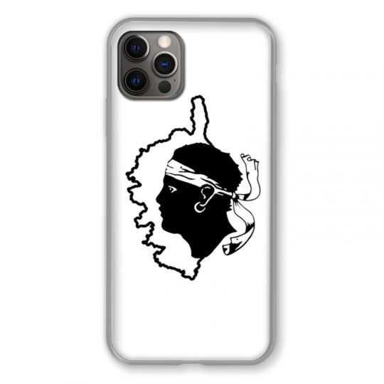 Coque Pour Iphone 13 (6.1) Corse Blanc