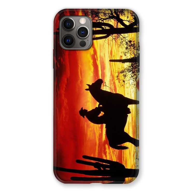 Coque Pour Iphone 13 (6.1) Cow Boy Soleil