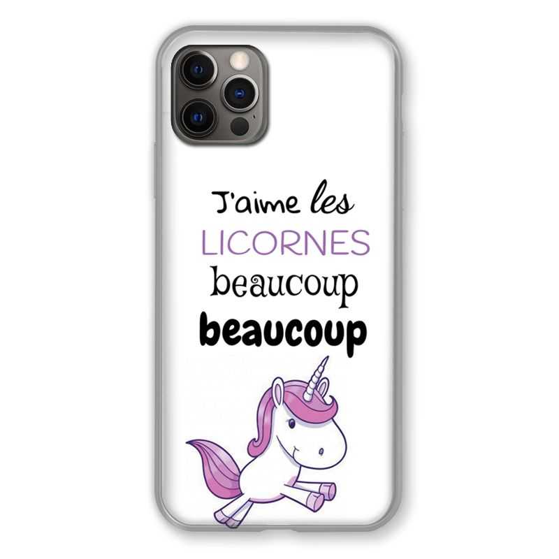 Coque Pour Iphone 13 (6.1) Decale Licornes
