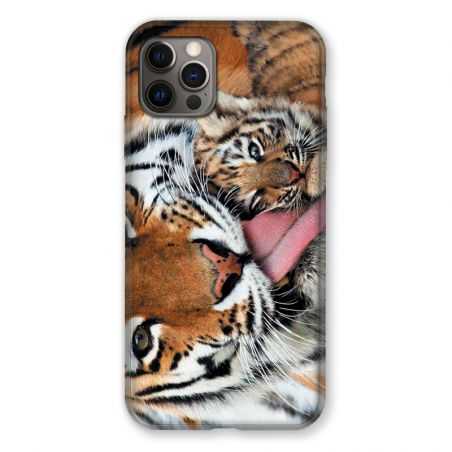 Coque Pour Iphone 13 (6.1) Bebe Tigre