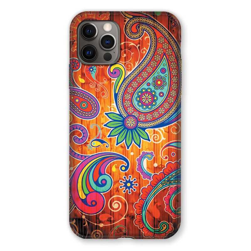 Coque Pour Iphone 13 (6.1) Fleur Psychedelic