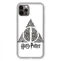Coque Pour Iphone 13 (6.1) WB License Harry Potter Triangle Blanc