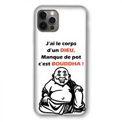 Coque Pour Iphone 13 (6.1) Humour Bouddha