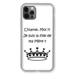 Coque Pour Iphone 13 (6.1) Humour Moi Chiante