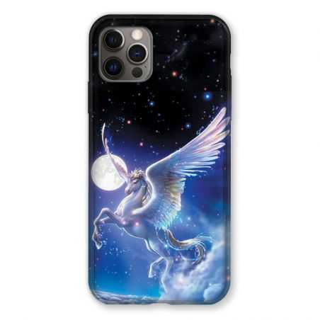 Coque Pour Iphone 13 (6.1) Licorne Céleste