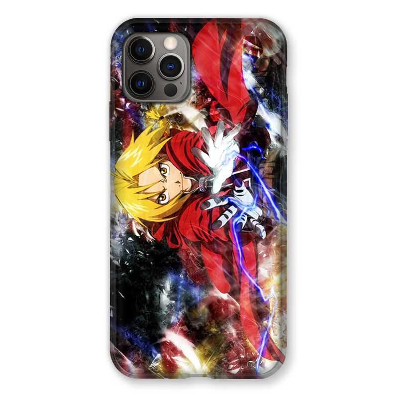 Coque Pour Iphone 13 (6.1) Manga Fullmetal Alchemist Color