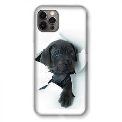 Coque Pour Iphone 13 MINI (5.4) Chien Noir