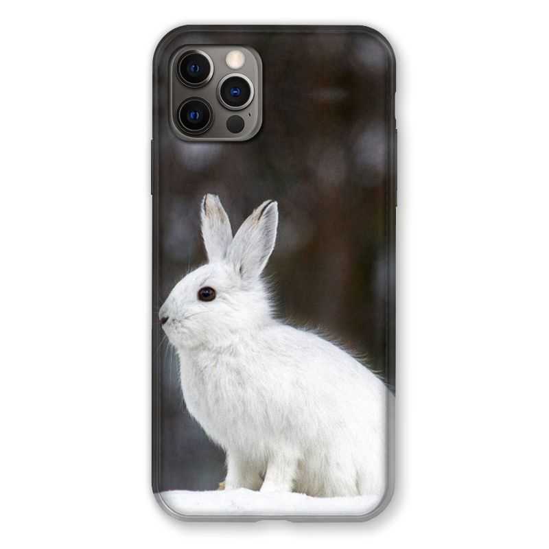 Coque Pour Iphone 13 MINI (5.4) Lapin Blanc