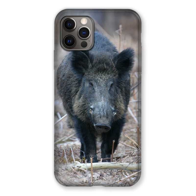 Coque Pour Iphone 13 MINI (5.4) Sanglier Pin