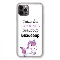 Coque Pour Iphone 13 MINI (5.4) Decale Licornes