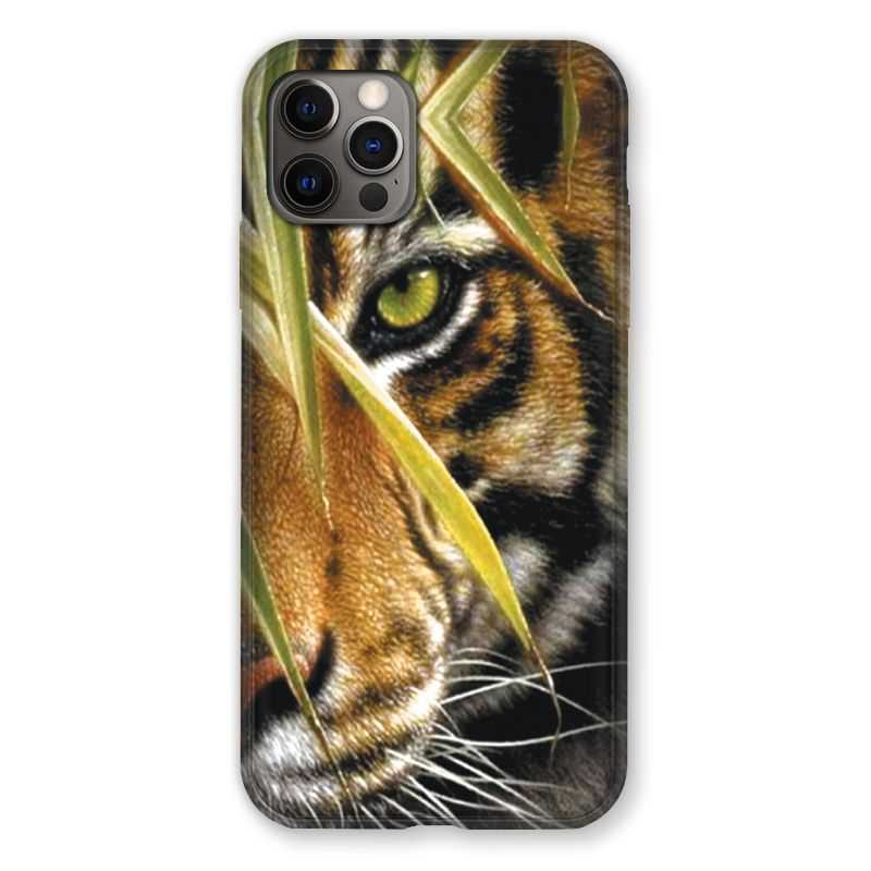 Coque Pour Iphone 13 MINI (5.4) Oeil Tigre