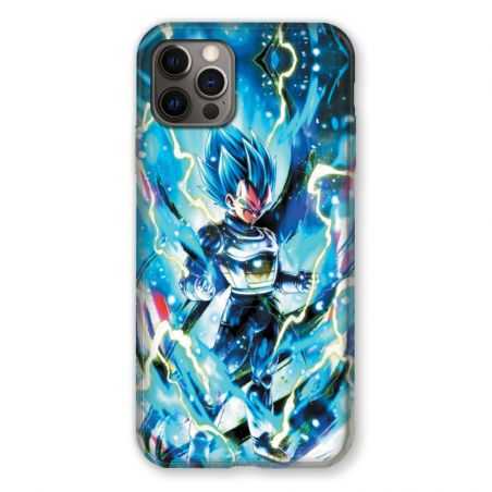 Coque Pour Iphone 13 MINI (5.4) Manga Dragon Ball Vegeta Bleu